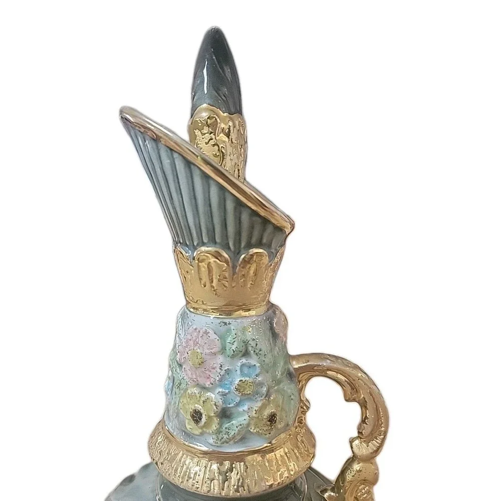 Vintage 1961 Jim Beam Jeannie Bottle Empty Decanter – CM Miller Porcelain – Rare